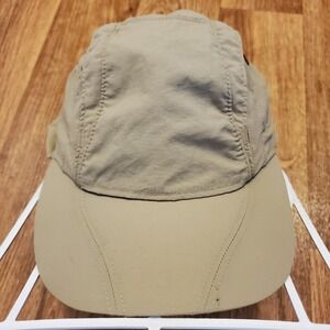 REI Sun Hat Kids 4-7 Years Tan Sahara Neck Flap Nylon Hiking
